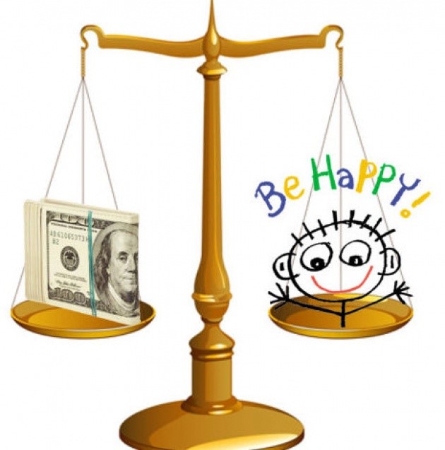Счастье не в деньгах или сколько нужно денег для счастья