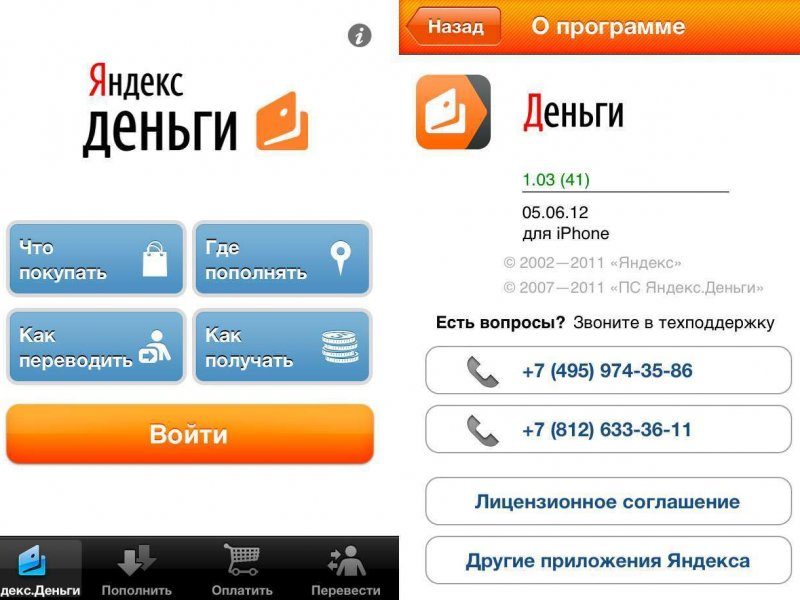 Комиссия Яндекс Деньги за пополнение и переводы